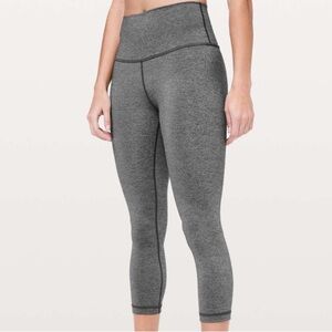 LULULEMON Wunder Under High Rise 21” Crop Size 4